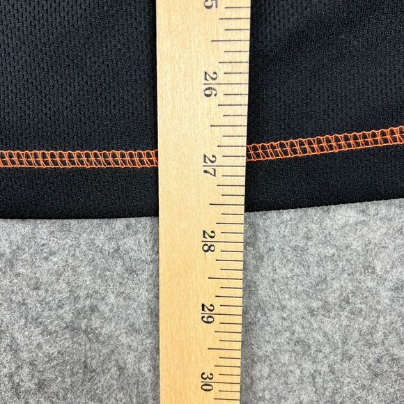 Baltimore Orioles Jersey Mens Medium Black Mesh Embroidered MLB Baseball Tee Y2K - Picture 10 of 12